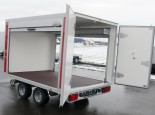 special trailer with slatted openings