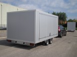 lowered box trailer