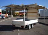 special trailer with canvas