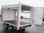 special trailer with slatted openings