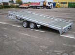 tilting car trailer
