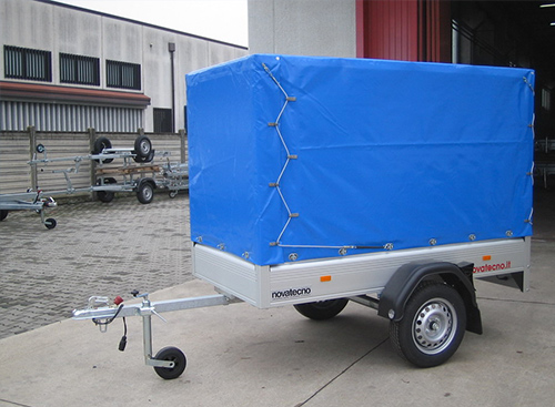 RIMORCHIO LEGGERO Telonato - CARRELLO APPENDICE